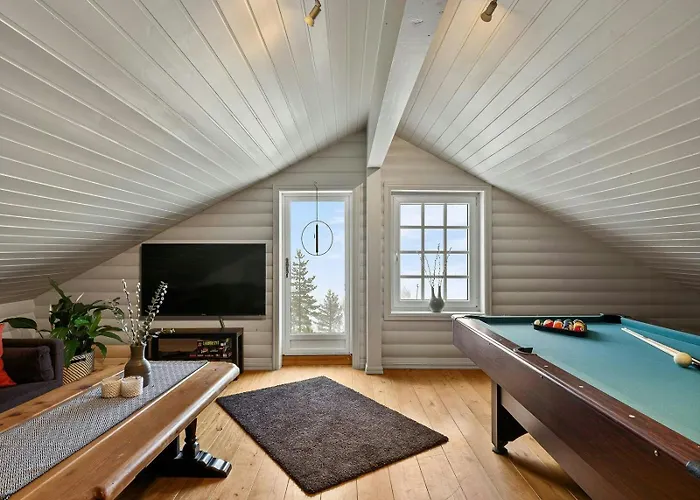 With Views And Activities In Sirdal Tatil Evi